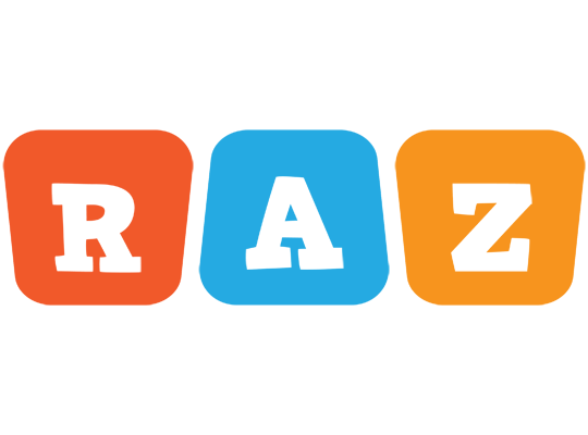 Raz comics logo