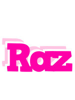 Raz dancing logo