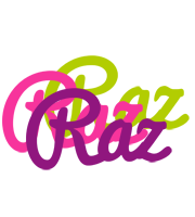 Raz flowers logo