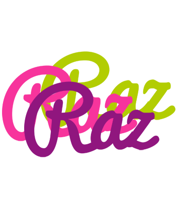 Raz flowers logo