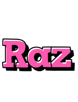 Raz girlish logo