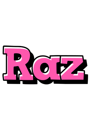 Raz girlish logo