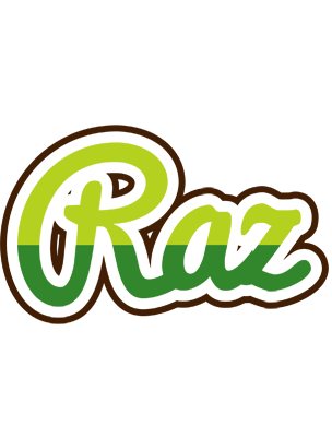 Raz golfing logo