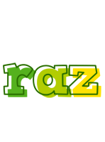 Raz juice logo