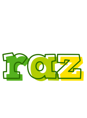 Raz juice logo