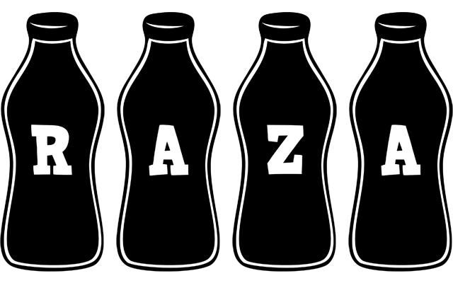 Raza bottle logo