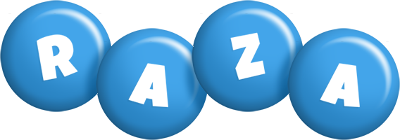 Raza candy-blue logo