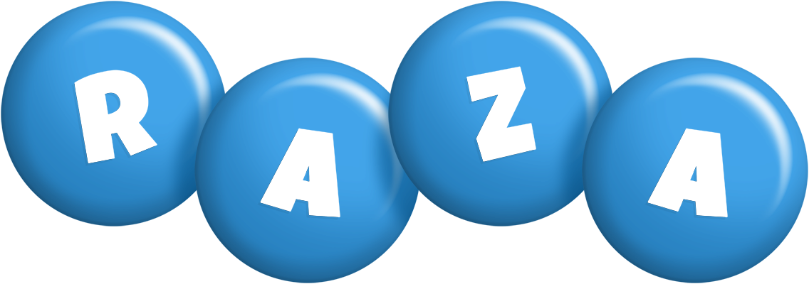 Raza candy-blue logo