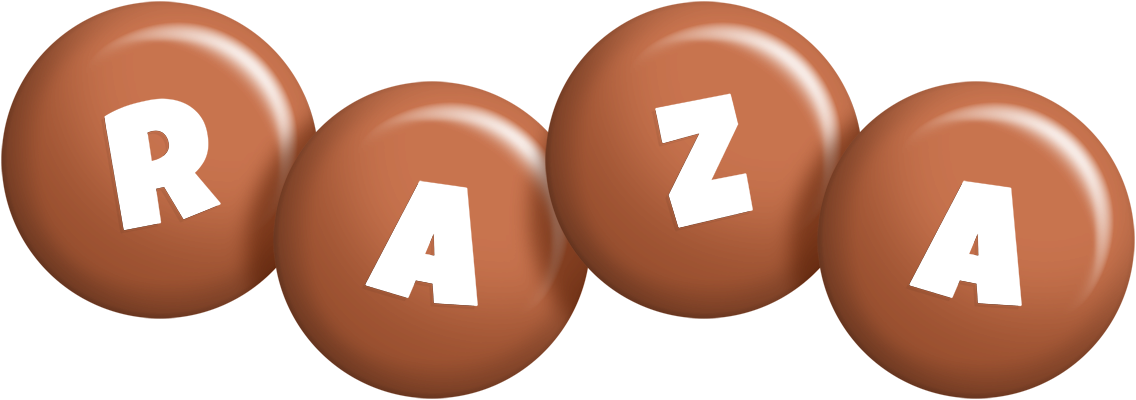 Raza candy-brown logo