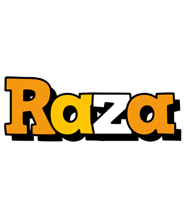 Raza cartoon logo
