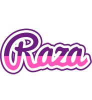 Raza cheerful logo