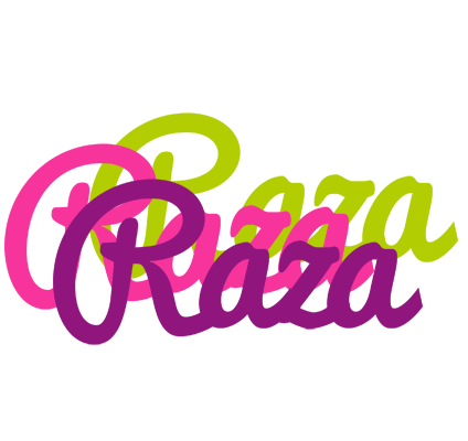 Raza flowers logo
