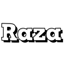 Raza snowing logo
