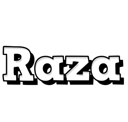 Raza snowing logo