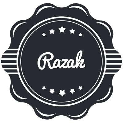 Razak badge logo