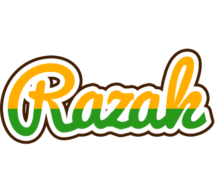 Razak banana logo