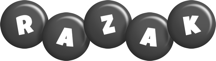 Razak candy-black logo