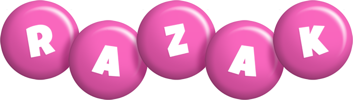 Razak candy-pink logo