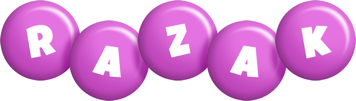 Razak candy-purple logo