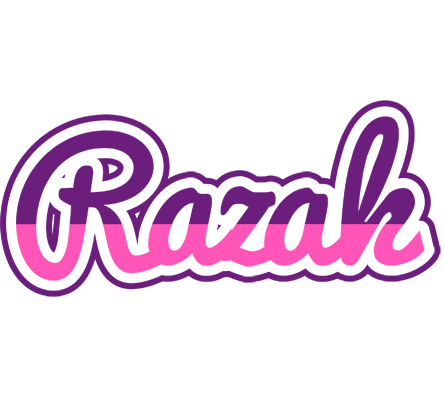 Razak cheerful logo