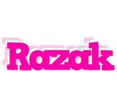 Razak dancing logo