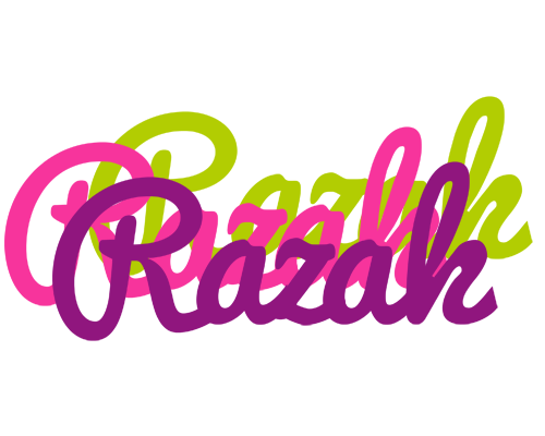 Razak flowers logo