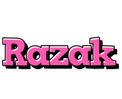 Razak girlish logo