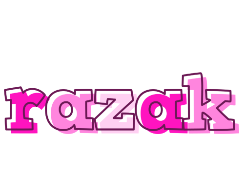 Razak hello logo