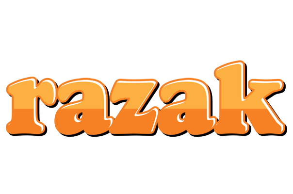 Razak orange logo