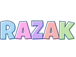 Razak pastel logo