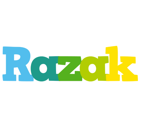 Razak rainbows logo