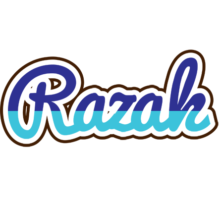 Razak raining logo