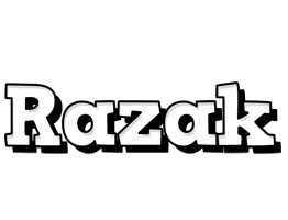 Razak snowing logo