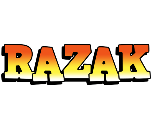 Razak sunset logo