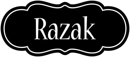 Razak welcome logo