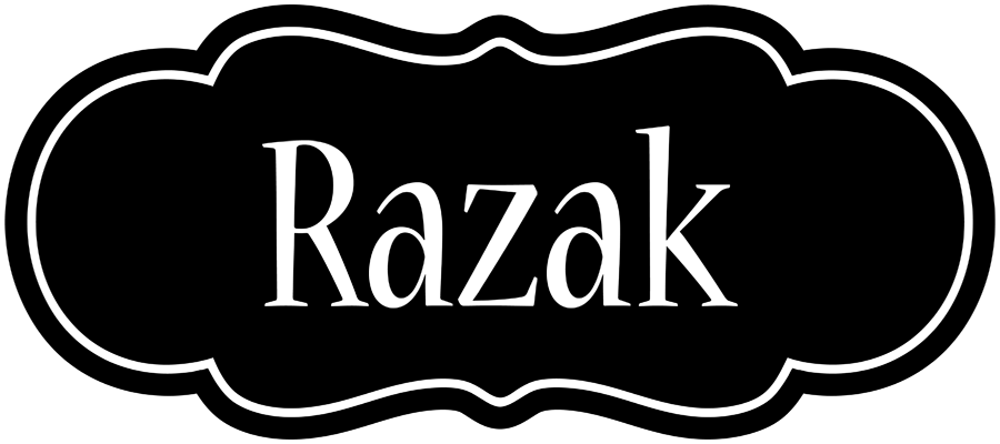 Razak welcome logo