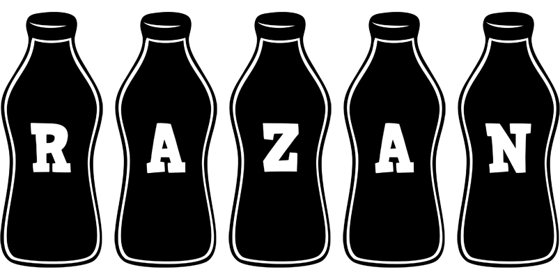Razan bottle logo