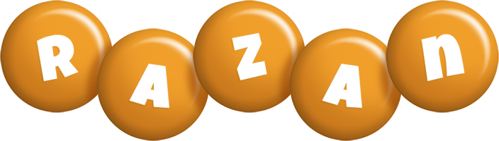 Razan candy-orange logo