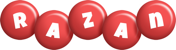 Razan candy-red logo