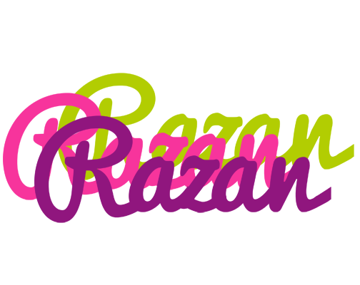 Razan flowers logo