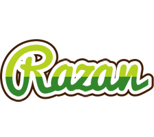 Razan golfing logo