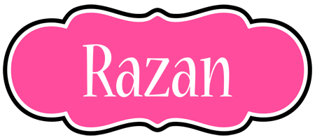 Razan invitation logo