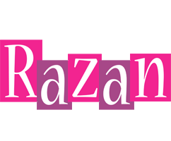 Razan whine logo