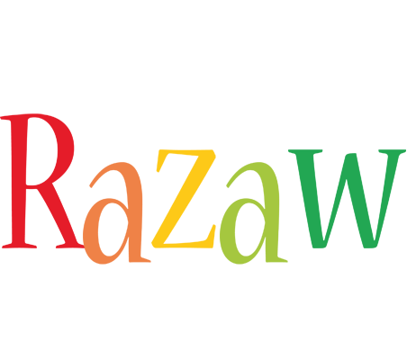 Razaw birthday logo