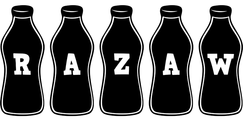 Razaw bottle logo