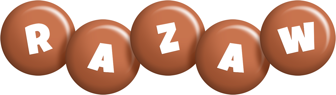 Razaw candy-brown logo