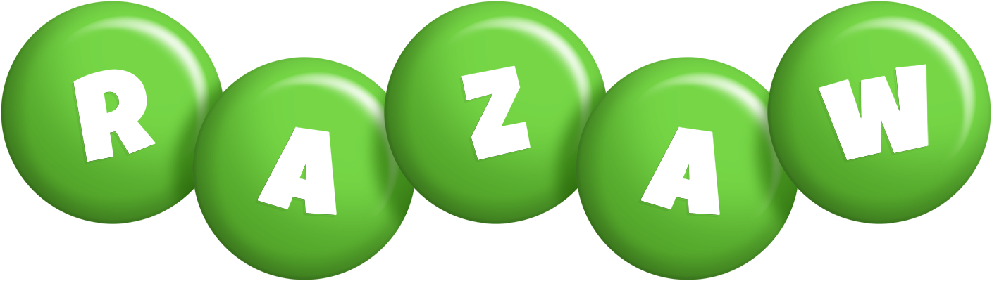 Razaw candy-green logo
