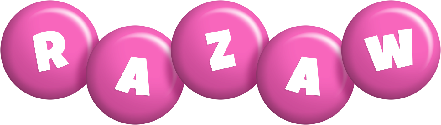 Razaw candy-pink logo