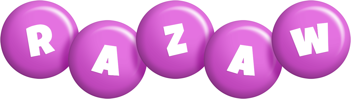 Razaw candy-purple logo