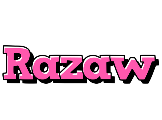 Razaw girlish logo